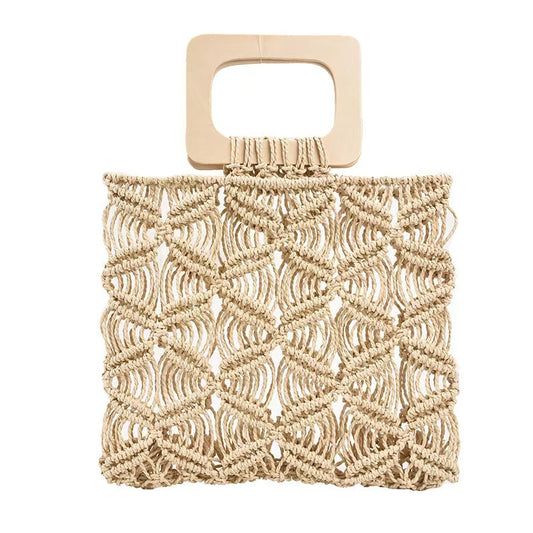 Cotton Rope Weaving Bag